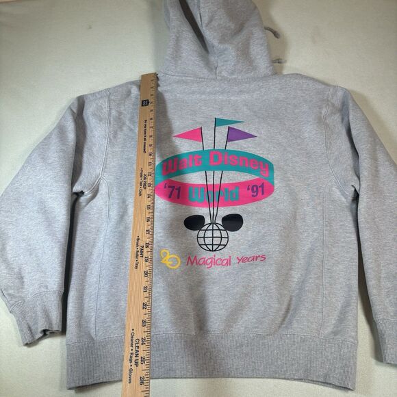 Disney Parks 20th Anniversary Vault Collection Mickey Pullover Hoodie 1991 WDW - Picture 8 of 8